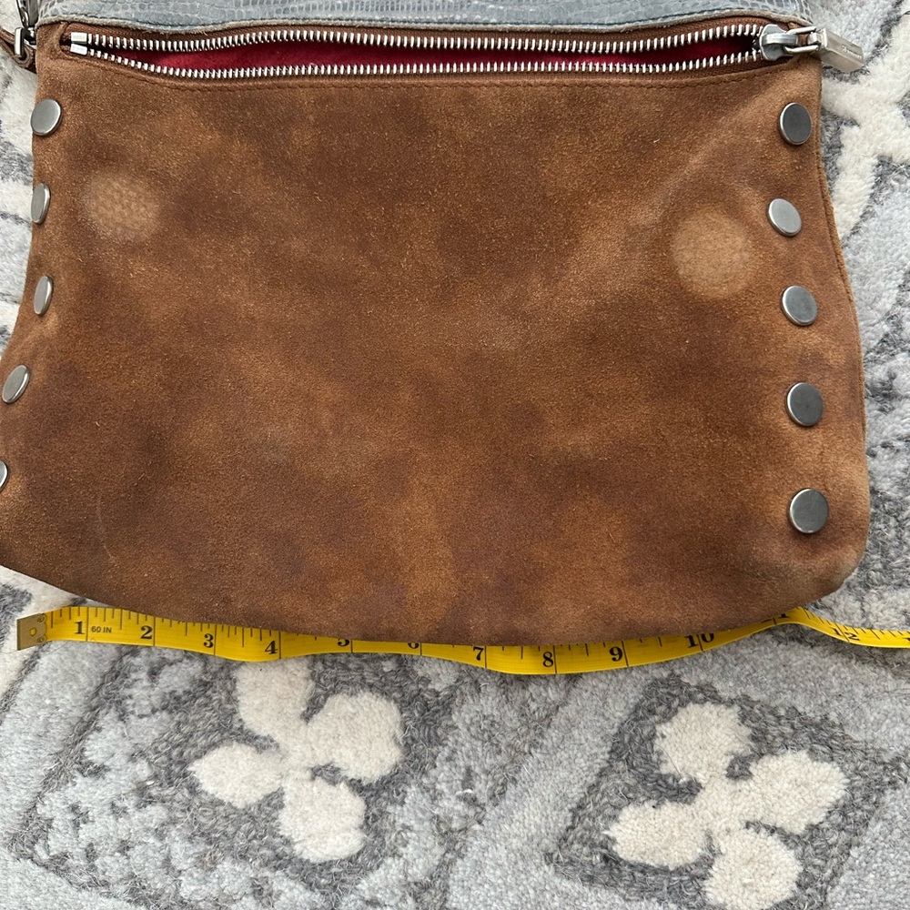 Hammitt Gray and Brown Crossbody Bag - Picture 3 of 6